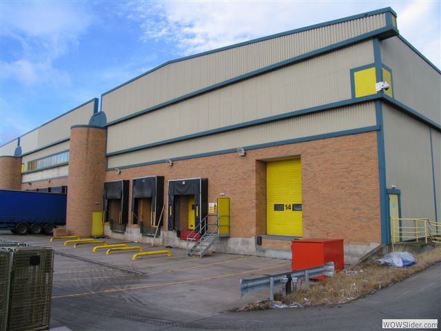 modern warehouse